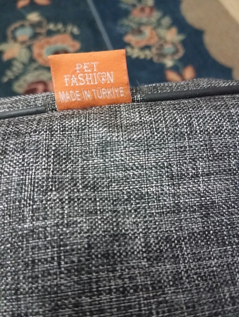 fashion çekçekli sırt kedi çantası - 5