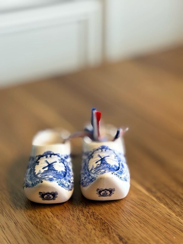 Orjinal Delft Blue Minyatür Takunya - 8