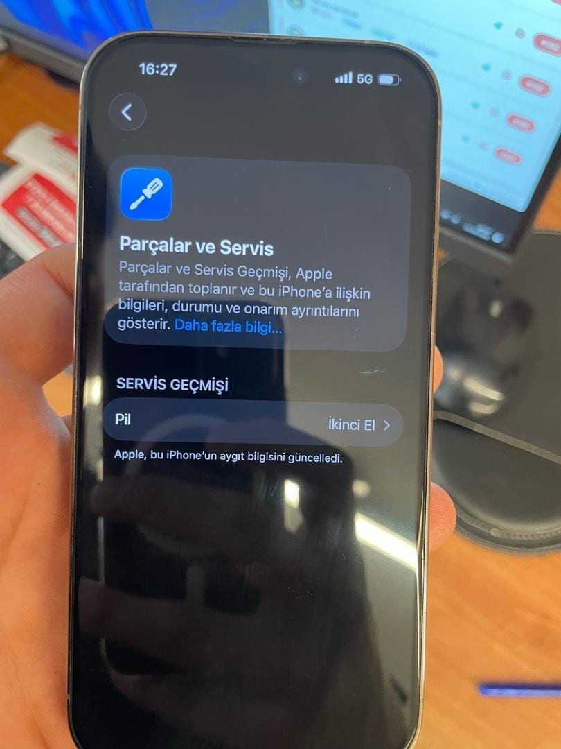 tr İphone 14 pro 128 pil 100 - 6
