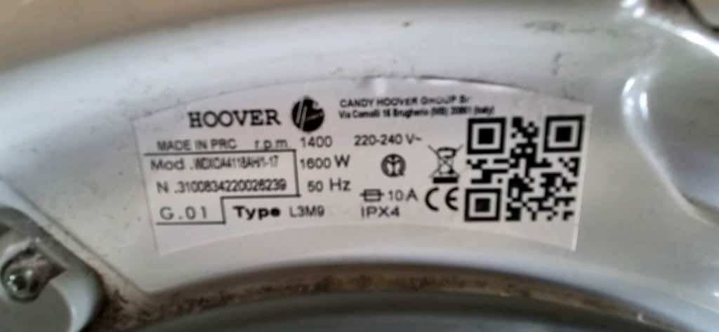 HOOVER 11 kg/8kg YIKAMALI/KURUTMALI ÇAMAŞIR MAKİNESİ -SORUNSUZ- - 4