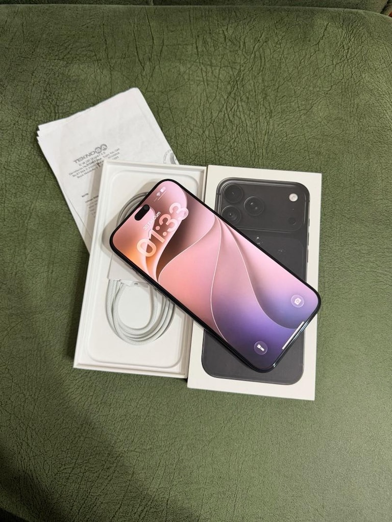 iphone 18pro max (24 ay garantili 1 haftalık) - 4