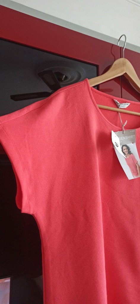 Tchibo L 40/42 beden neon tshirt - 5