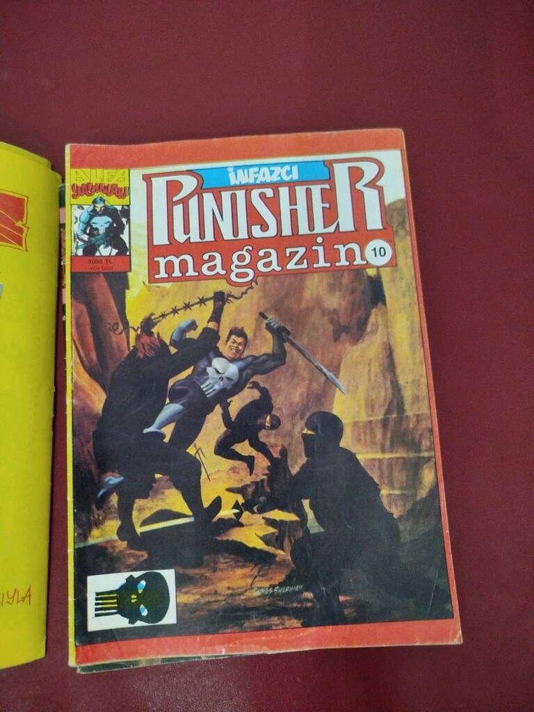 PUNİSHER, fasikül 1-18 takım, Alfa Yayınları,nadir - 7