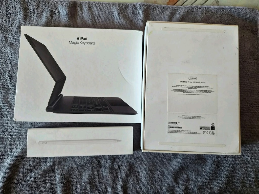 Az Kullanılmış iPad Pro 4. Nesil (128 GB) + Sihirli Klavye ve Kalem Se - 5
