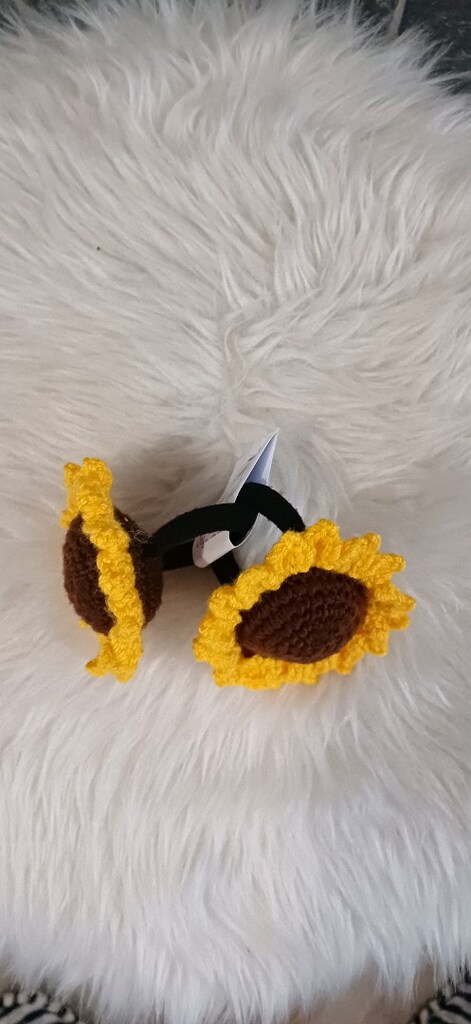 ayçiçekli Lastik toka - 4