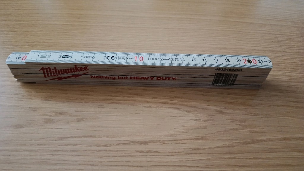 MİLWAUKEE AHŞAP KATLANIR METRE. - 4
