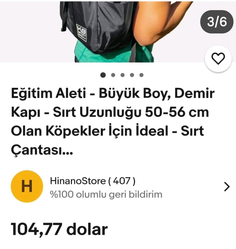KÖPEKLERNİÇİN SIRT ÇANTASı - 3