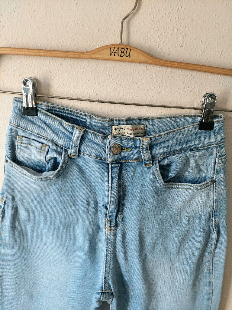 DİLVİN yırtık paçalı Jean pantolon - 2