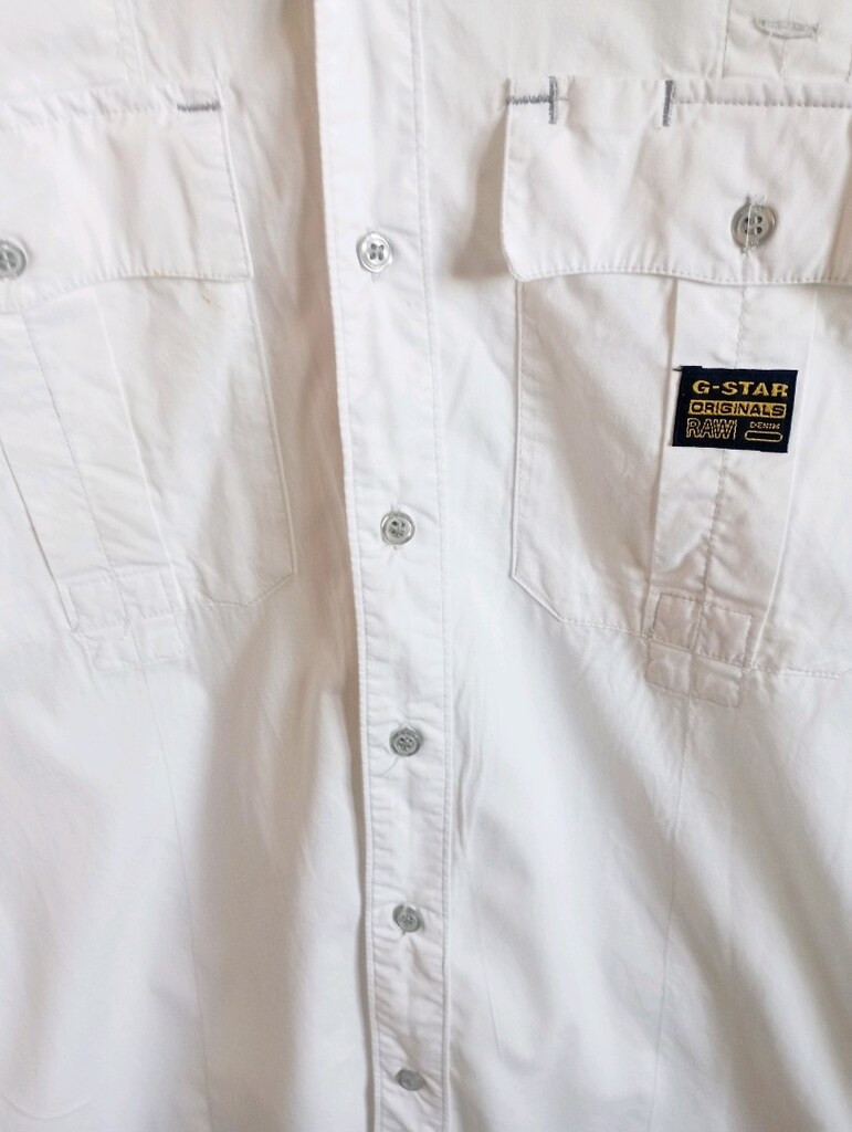 G-Star RAW Kısa Kollu Denim Gömlek — görsel 7/12