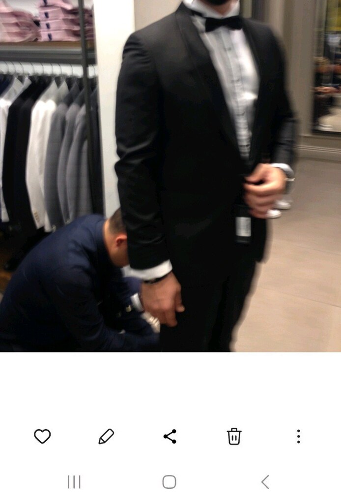 DS DAMAT, 46 BEDEN, SİYAH, ŞAL YAKA, DAMATLIK SİMOKİN - 3