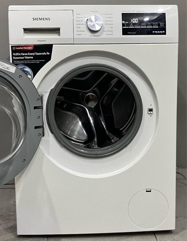 Siemens 9 Kg 1200 Devirli İnverter A+++ Yeni Nesil Çamaşır Makinesi - 2
