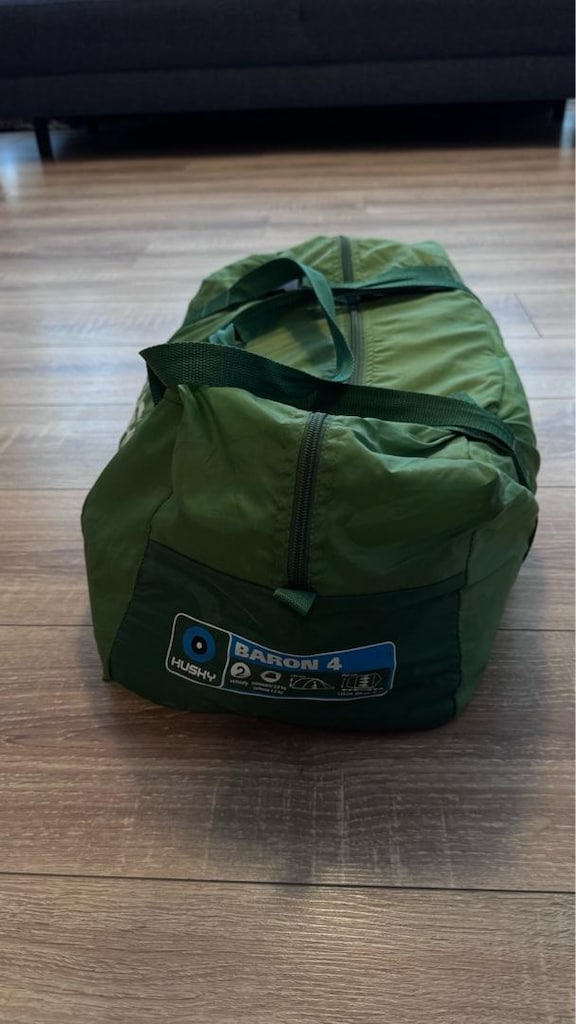 Husky Boyard 4 Light Green ve Husky Baron 4 Green + yatak şişirme pomp - 2