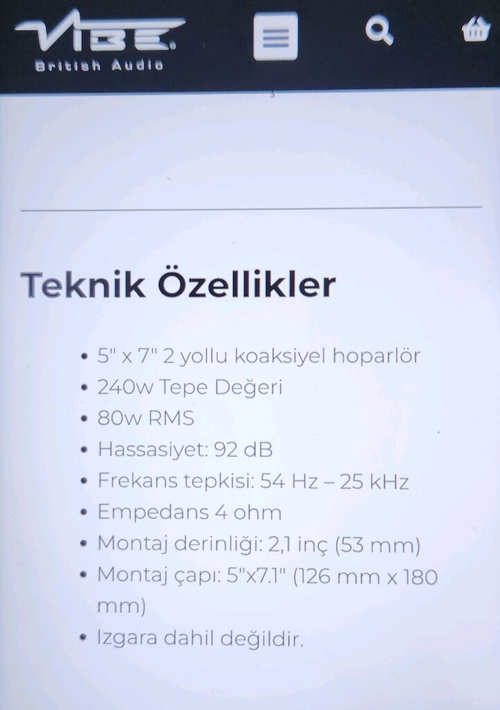 VİBE SLİCK 57 V1 HOPARLÖR 480W ( 2x240W) - 3