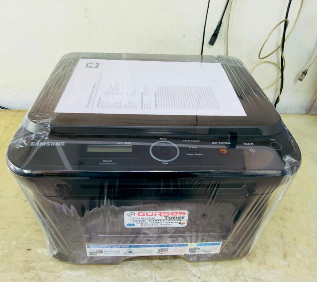 Yazıcı Samsung 4600 Fotokopi Tarayacı Ekonomik Bakımlı - 4