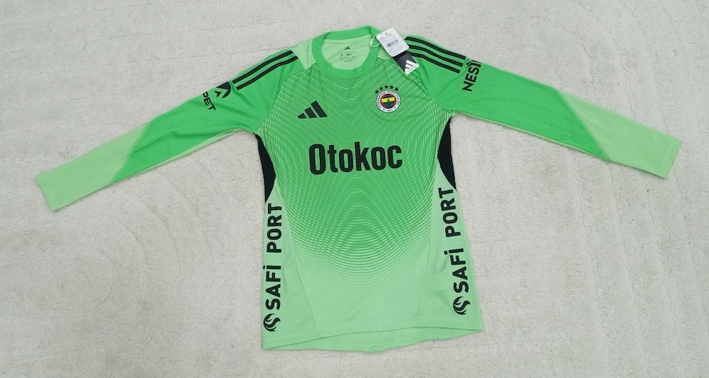 2025-2026 Ederson Moraes Orijinal Fenerbahçe Kaleci Forma Adidas Yeşil - 3