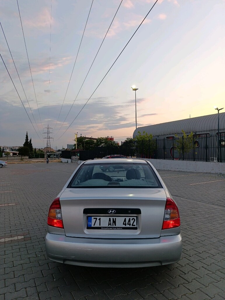 MASRAFSIZ 2001 ACCENT 1.5 GL | MOTOR YENİ | ŞASE-PODYE ORJİNAL | - 4