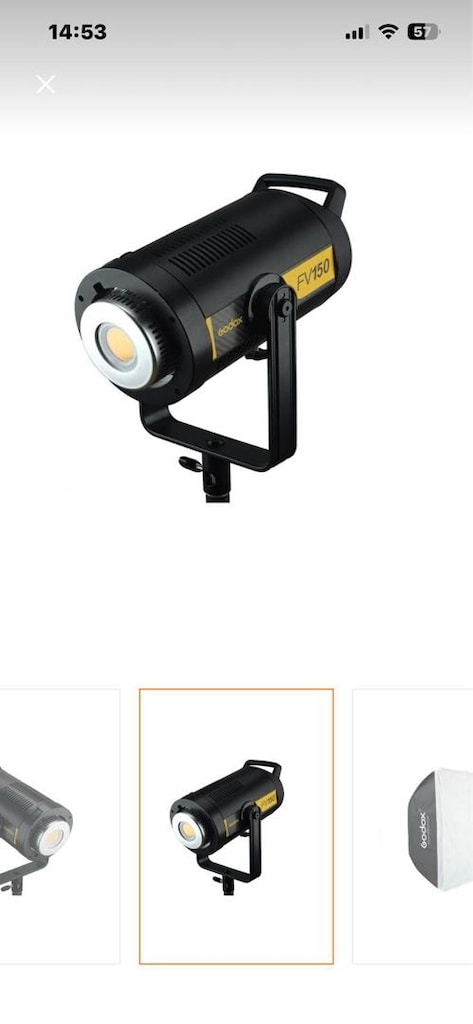 Godox FV150 2'li Kit 150 Watt Video Fotoğraf Işığı - 7
