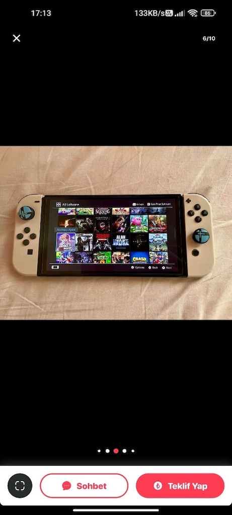 ÇiPLi 1064GB (1TB) Nintendo Switch OLED(keyfi satılık) - 6