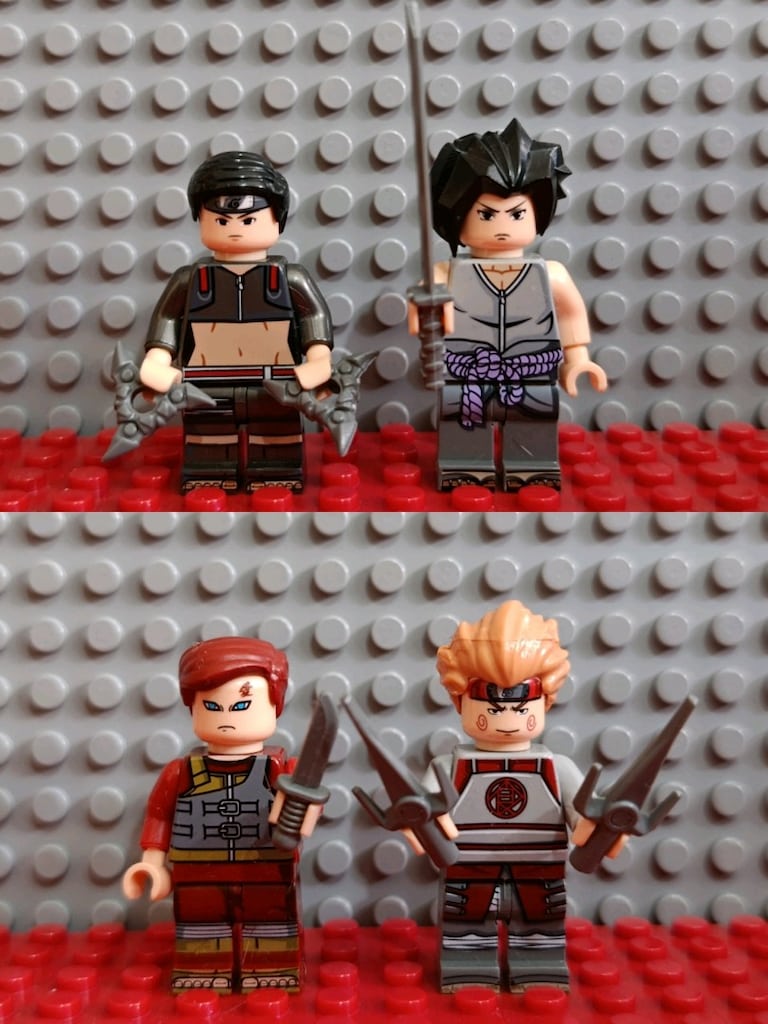 Lego Naruto 4'lü Anime Mini Figür Seti - 2