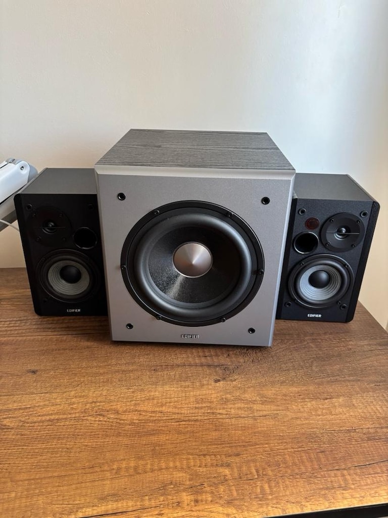 2.1 Hoparlör Ses Sistemi: Edifier R1280DBs ve T5 Subwoofer - 10