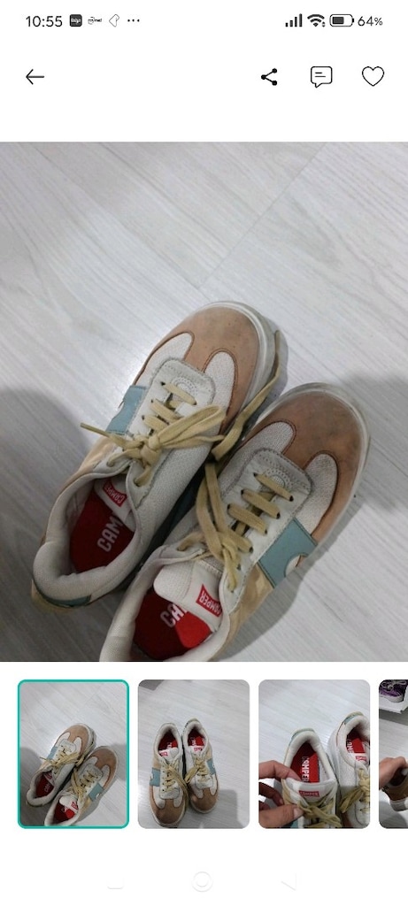 Camper Runner K21 kadın spor ayakkab