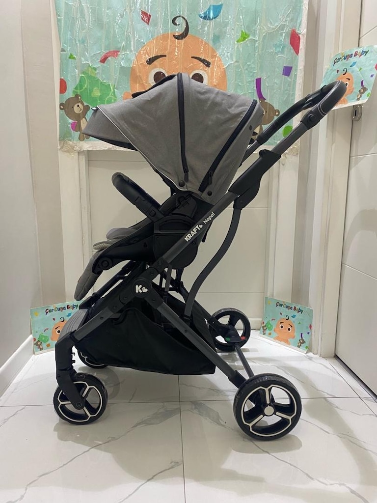 Kraft Nepal çift yönlü travel sistem bebek arabası - 4