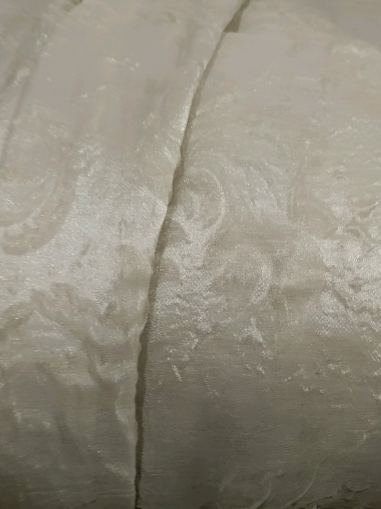 Krem renkli tül perde - 7