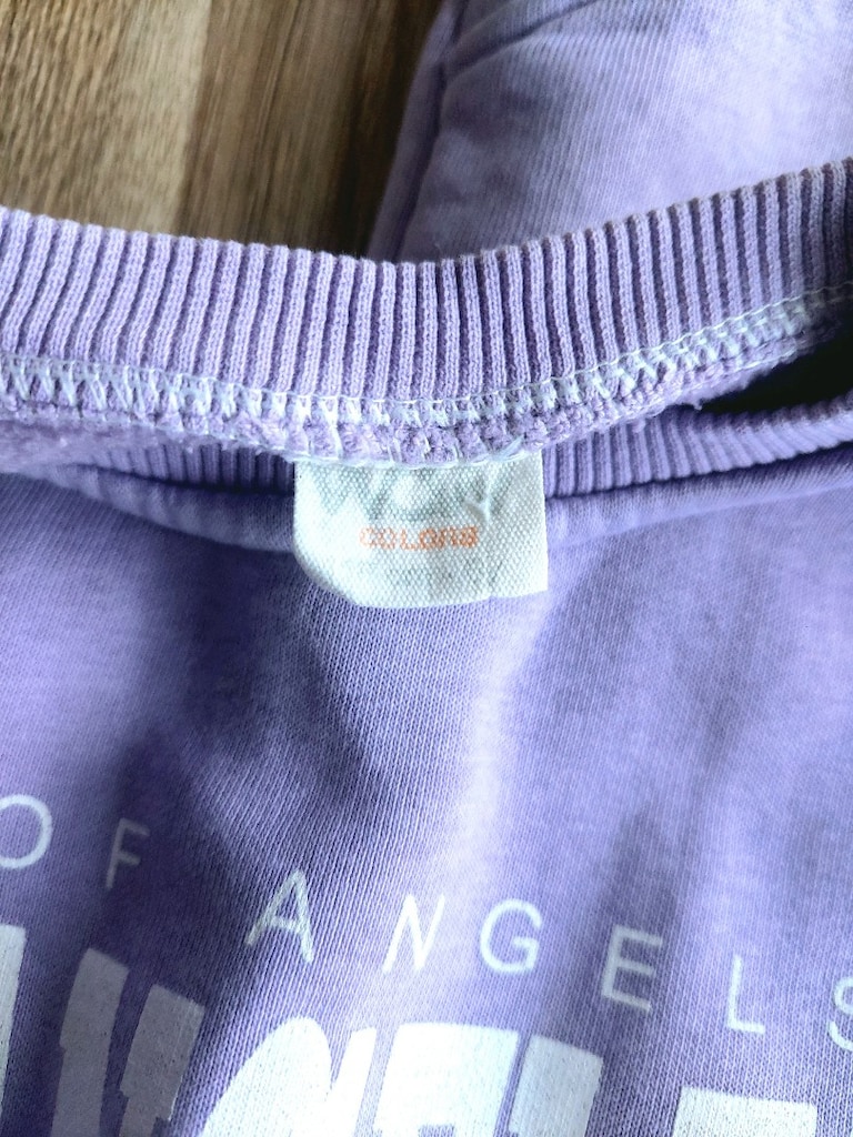 WOW yazı desen Lila sweat Eşofman Takımı - 13