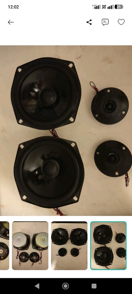 Hoperlör + Freeshipping 2pcs tweeter - 3