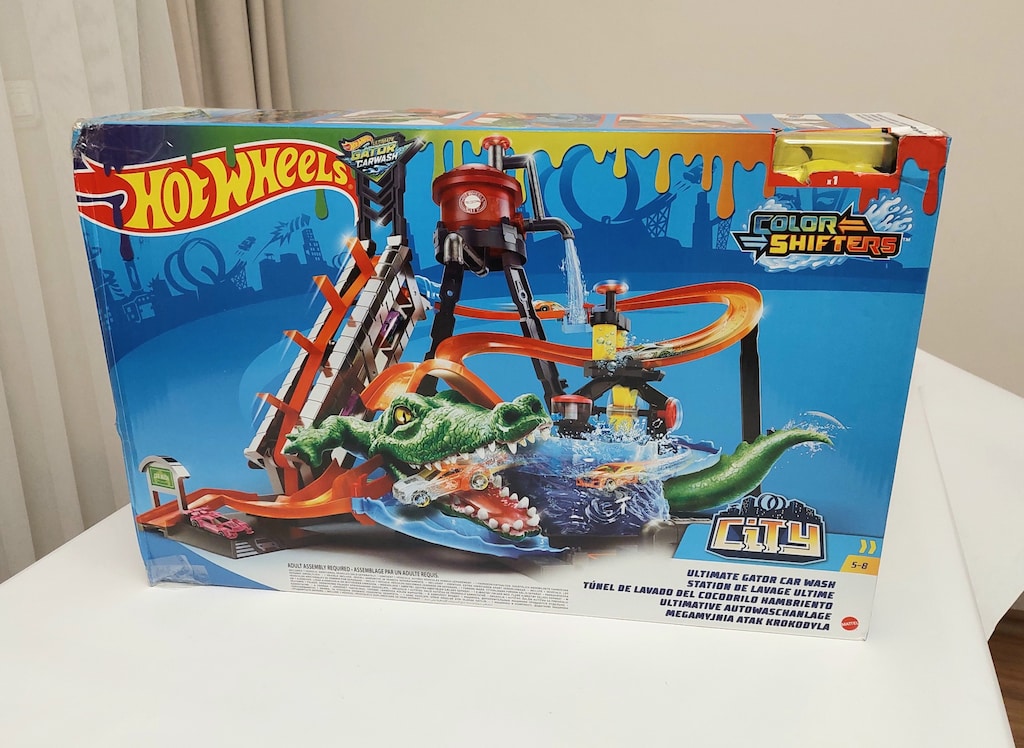 HOT WHEELS Renk Değiştiren Arabalar Timsah Oyun Seti Ftb67 - 8