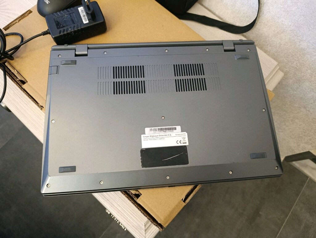 Temiz Casper Nirvana C650 - i7 1255U / 16 GB RAM / 500 GB SSD / FHD - 8