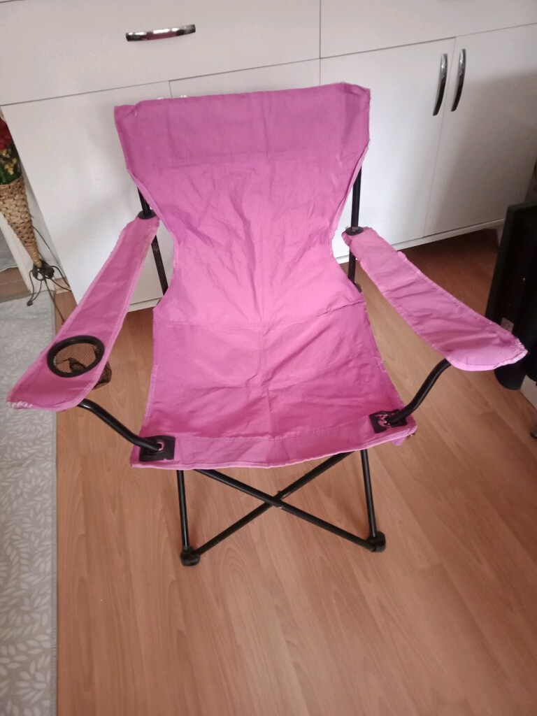 FUNKY CHAIRS V2 Pembe Lüks Kamp Sandalyesi - 4