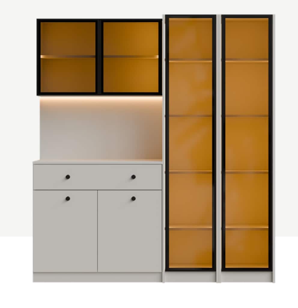 Sıfır , %100 MDF , LED aydınlatmalı Kahve Köşesi - Aytaşı - 12