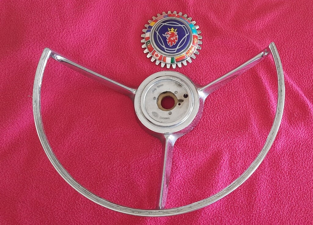 Ford 1965 p5 hella direksiyon korna halkası - 6