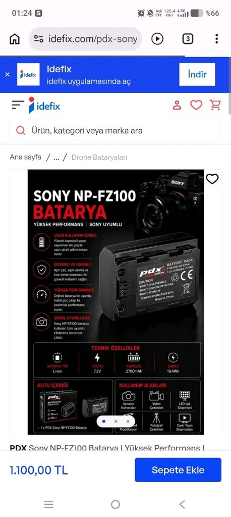 Sony a74 Full Set - 12