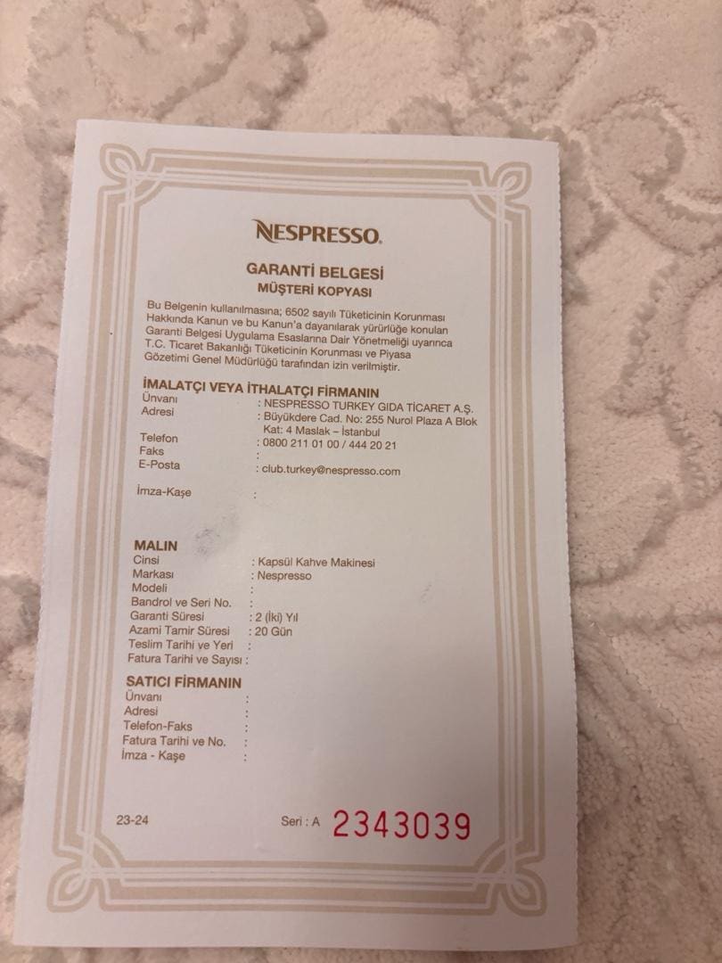 sıfır ayarında nespresso kahve makinası - 8