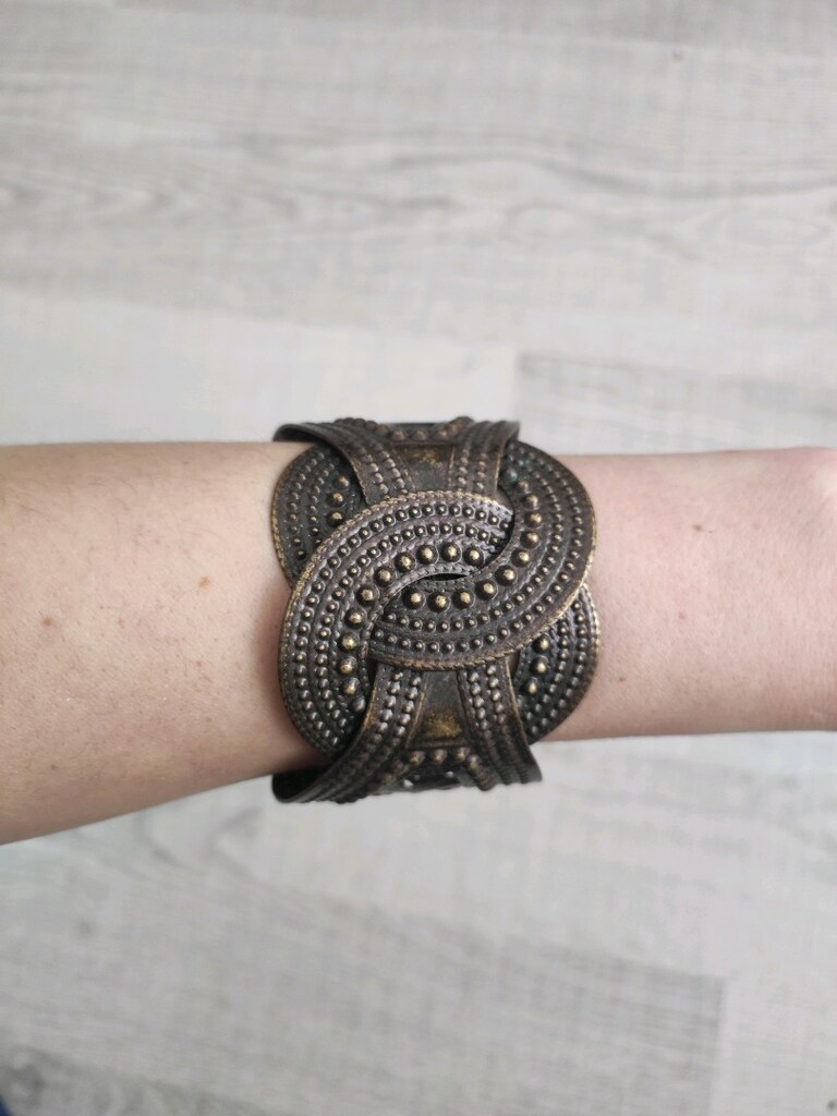 Bohem vintage kelepçe bileklik - 3