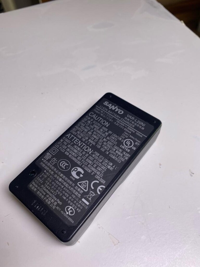 Orijinal Sanyo Fotoğraf Makinesi Pil Şarj Cihazı - 2