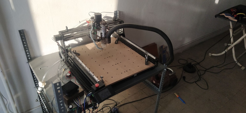 Güçlendirilmiş Two Trees Bluer TTC450 + 800w Spindle CNC Router - 3
