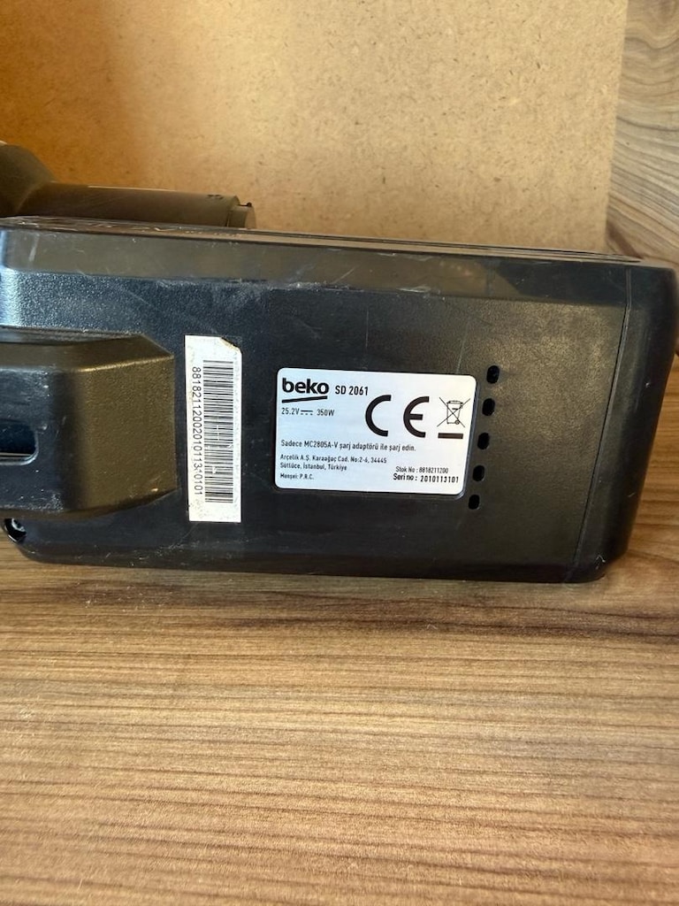 Beko SD 2061 Dikey Şarjlı Süpürge Motor gövdesi Grundig - 5