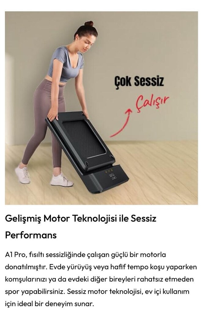 Katlanabilir Koşu Bandı - Ev Kullanımı - 2