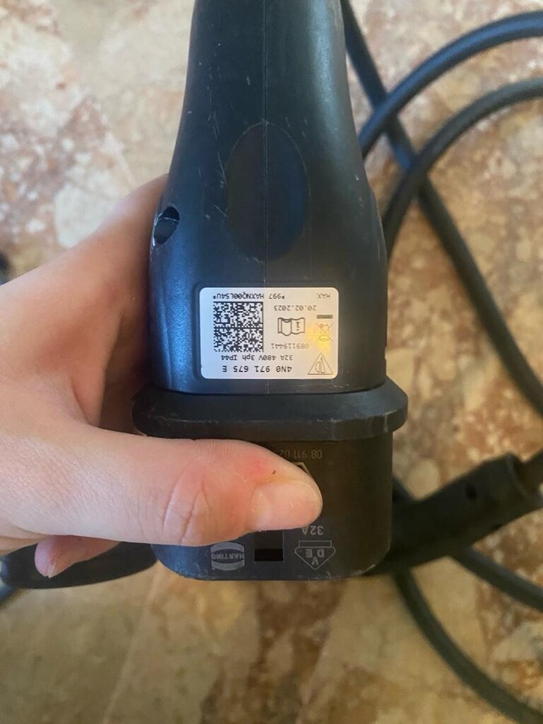 orjinal audi elektirikli şarj seti - 6