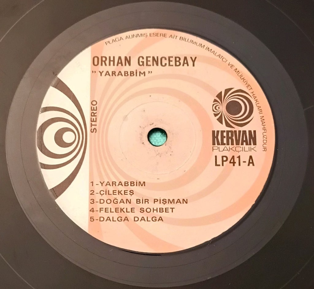 4 adet kapaksız yerli Lp Pekkan Gencebay Gökhan Güney Ümit Aksu(ersen) - 8