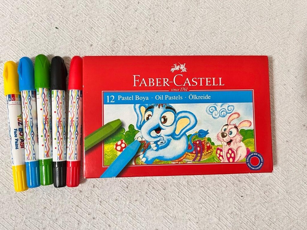 faber castel pastel boya ve yüz boyama kalemi - 3