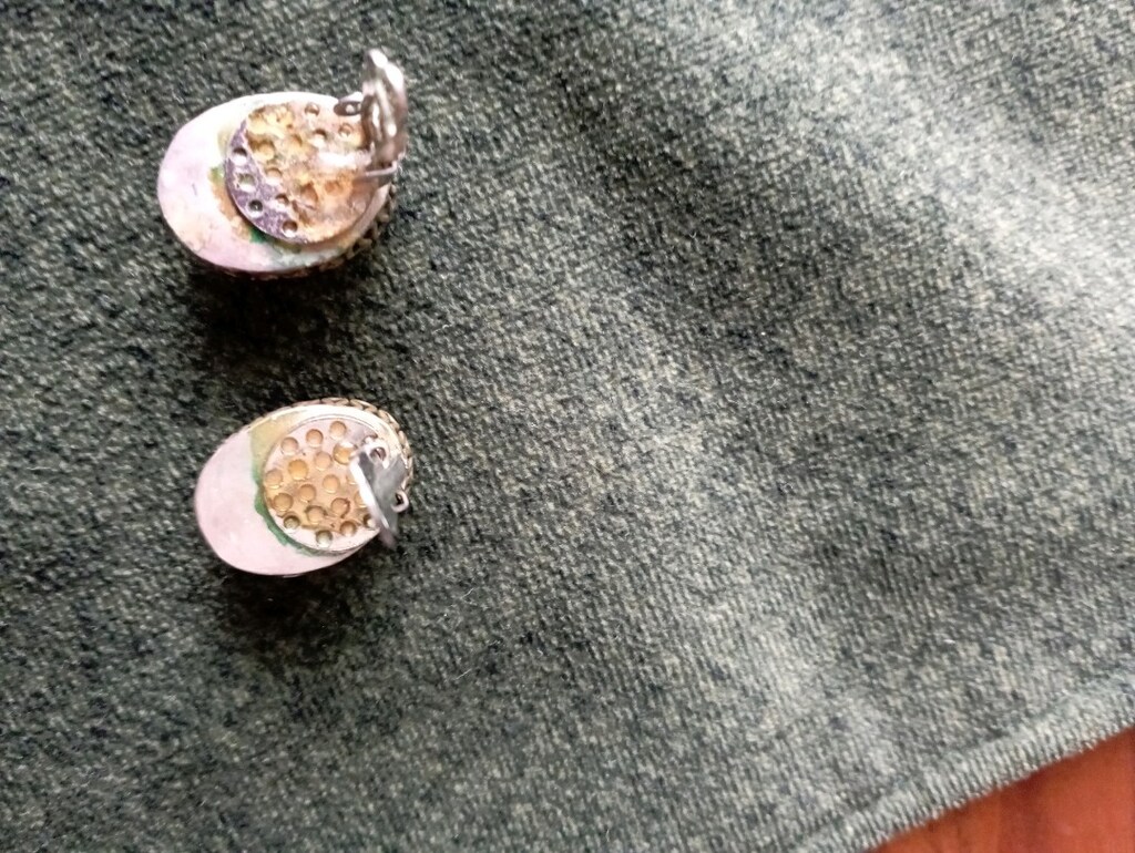 3 çift çok şık klipsli küpe - 7