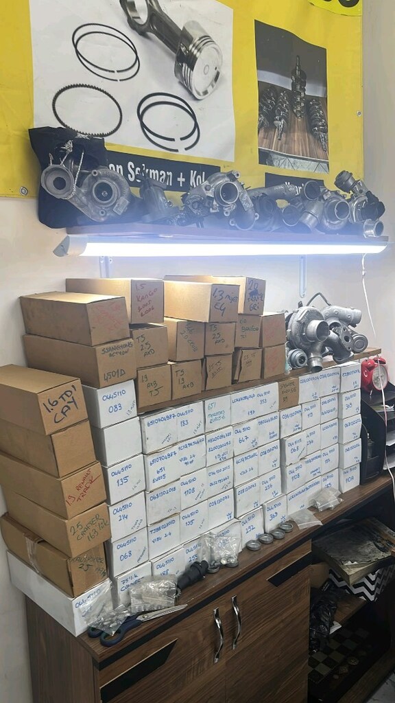 HER MARKA MOTOR MOTOR BLOK KAPAK ENJEKTÖR TURBO POMPA KRANK MONTAJ VAR - 2