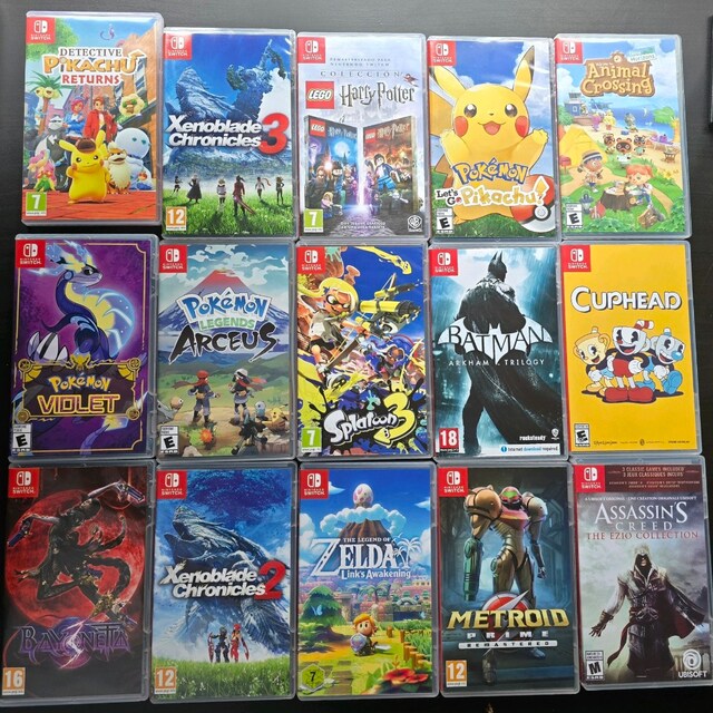 Nintendo Switch Oyun Koleksiyonumu Satıyorum