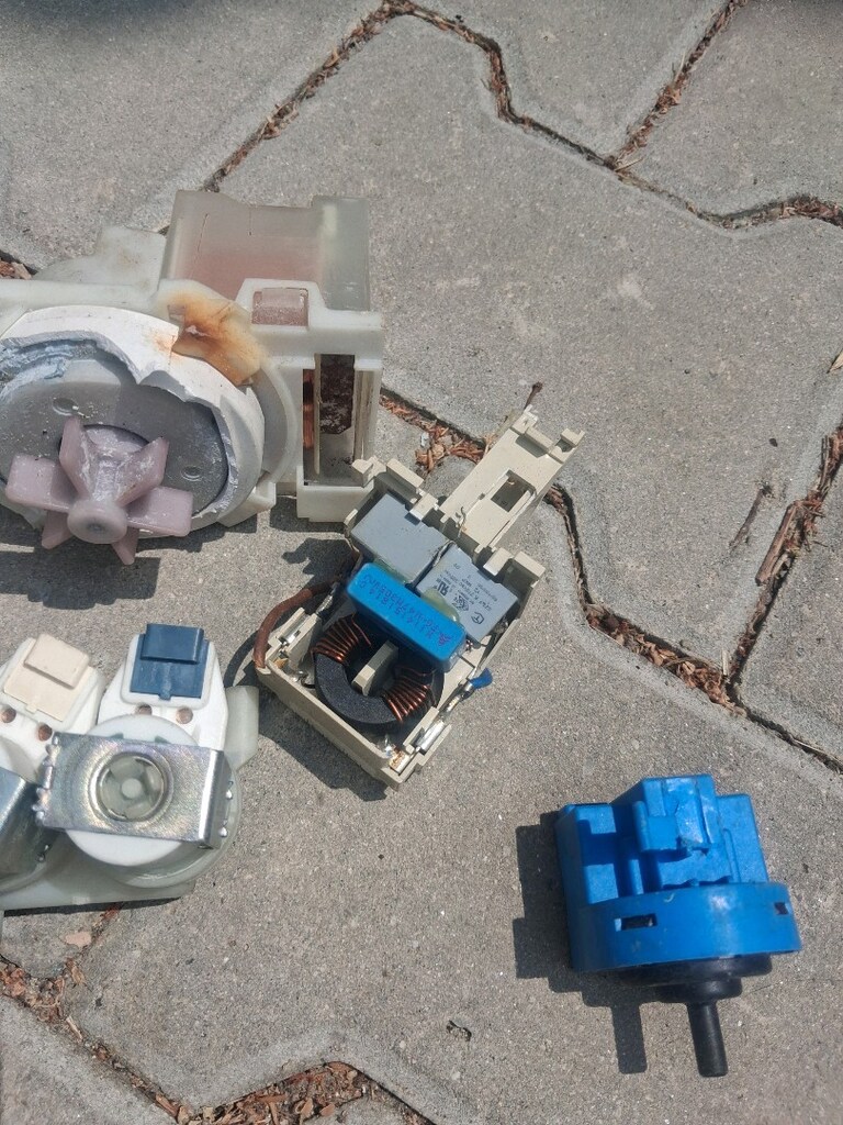 motor çamaşir makine su pompasi bakir - 3
