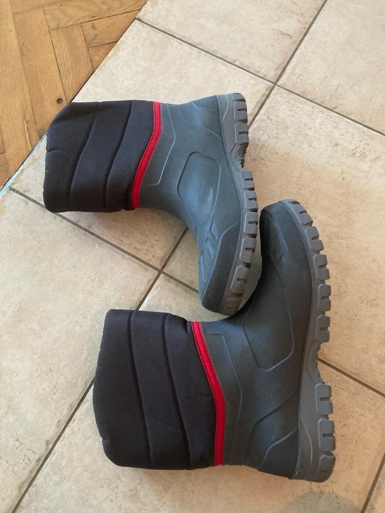 Quechua gri-siyah erkek kar botu 42-43 beden - 3