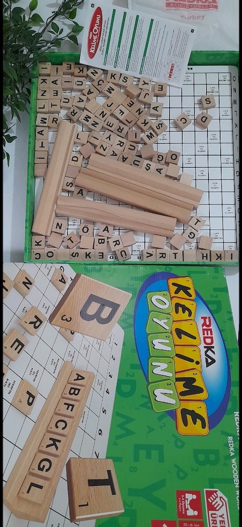 Ahşap kelime oyunu..sıfır üründür - 3